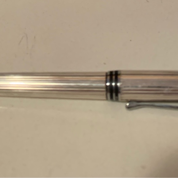 Aurora Ipsilon Sterling Silver Gountain Pen -IB02844 Mase in Italy - Picture 3 of 14